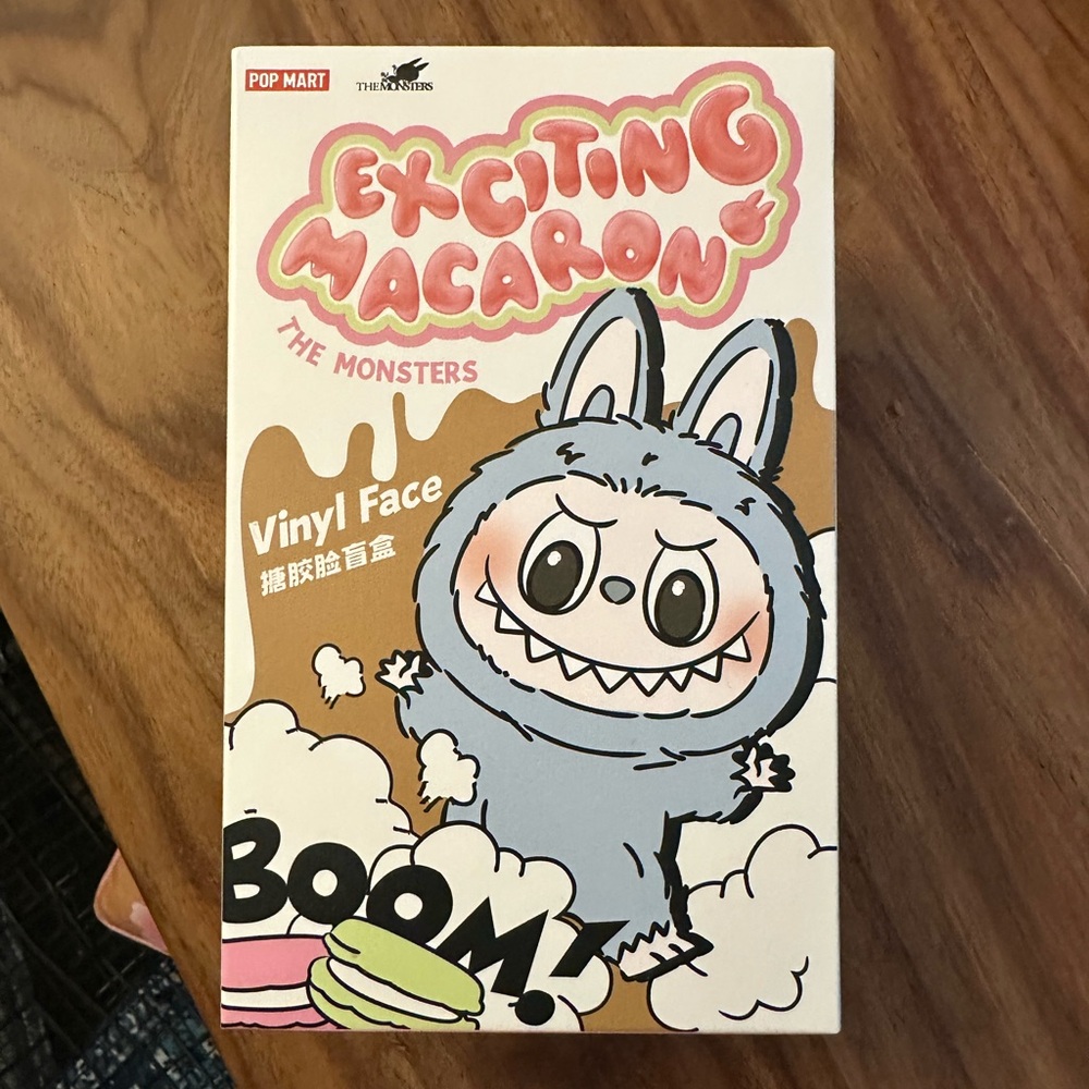 Labubu The Monsters Exciting Macaron Soymilk Pop Mart New Sealed Box